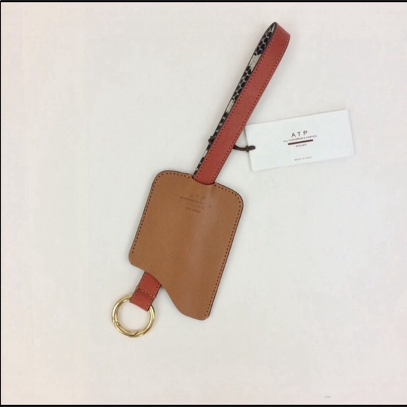 ATP Atelier Leather Key holder Handmade in Italy - Picture 4 of 16